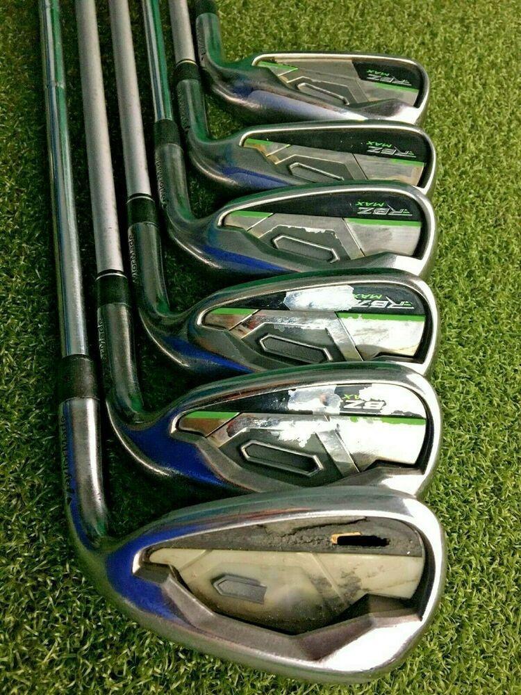 TaylorMade RBZ Max Iron Set 6-PW+GW RH FST 90 Regular Steel / NEW GRIPS /mm4386
