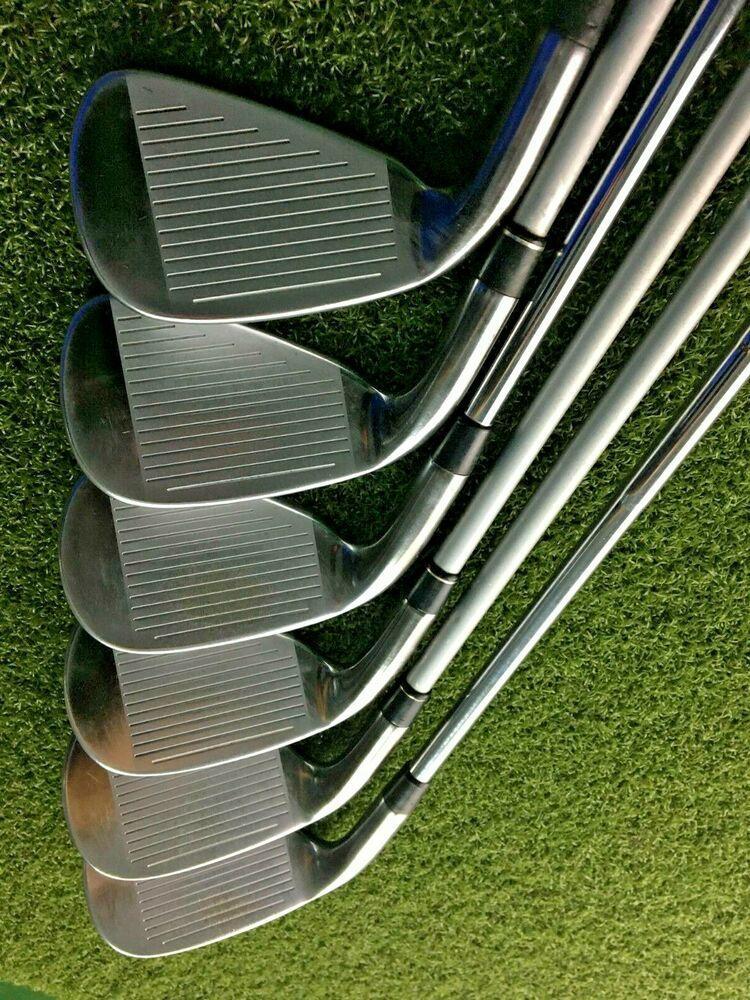 TaylorMade RBZ Max Iron Set 6-PW+GW RH FST 90 Regular Steel / NEW GRIPS /mm4386