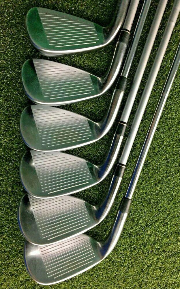 TaylorMade RBZ Max Iron Set 6-PW+GW RH FST 90 Regular Steel / NEW GRIPS /mm4386