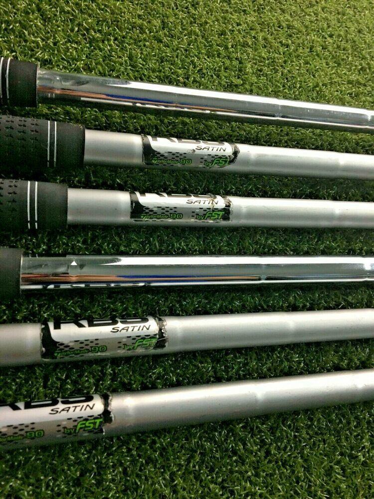 TaylorMade RBZ Max Iron Set 6-PW+GW RH FST 90 Regular Steel / NEW GRIPS /mm4386