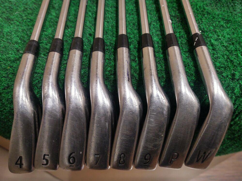 Titleist Ap1 Iron Set 4-PW,W S300 High Launch Steel Shaft Stiff Flex