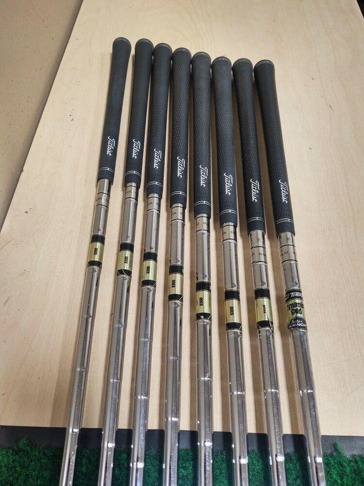 Titleist Ap1 Iron Set 4-PW,W S300 High Launch Steel Shaft Stiff Flex