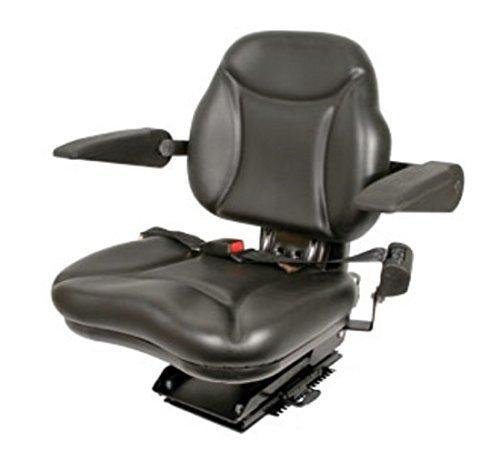 BBS108BL Big Boy Black Seat with Armrests Made for Case IH Ford fits John Deere