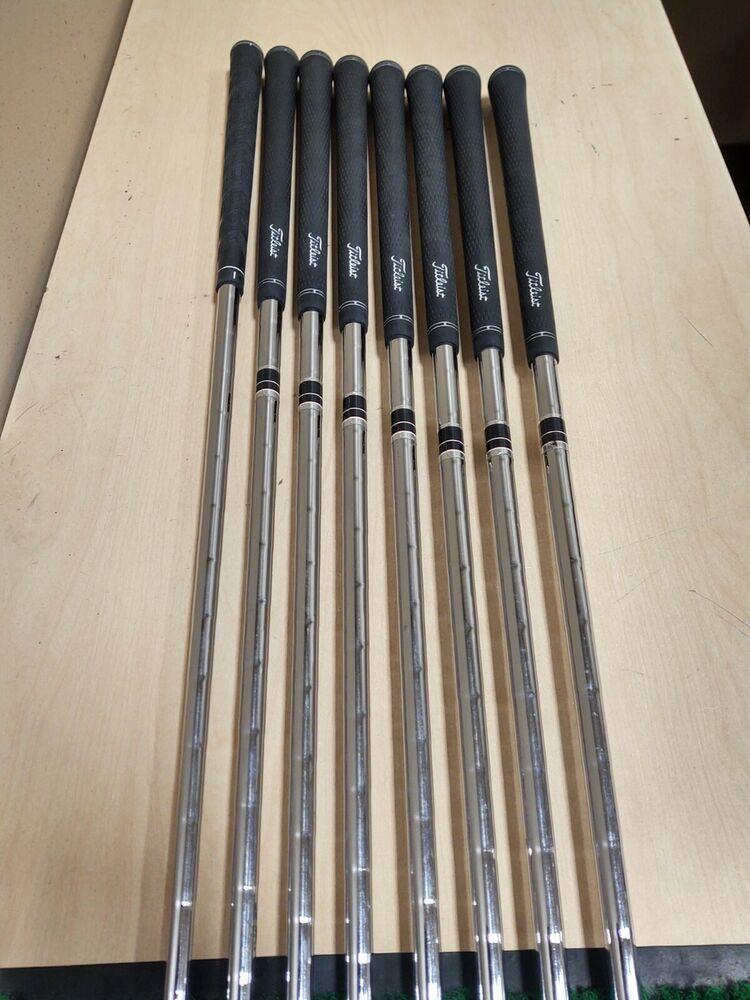 Titleist Ap1 712 Golf Iron Set 4-PW,W Steel Shaft Stiff Flex Pro 105