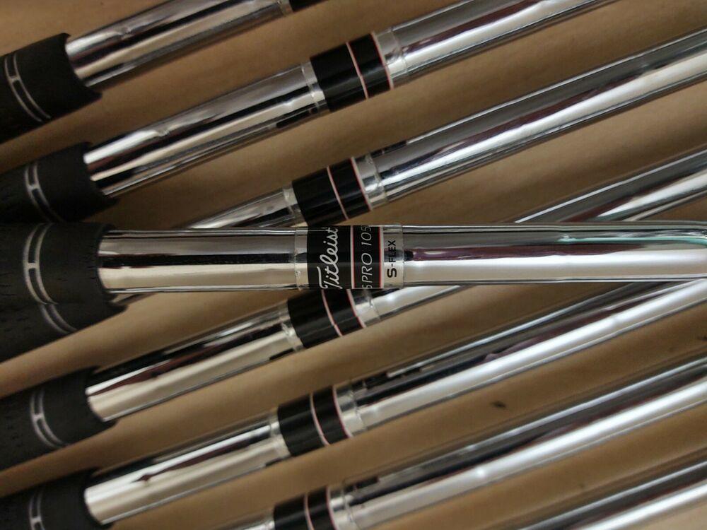 Titleist Ap1 712 Golf Iron Set 4-PW,W Steel Shaft Stiff Flex Pro 105