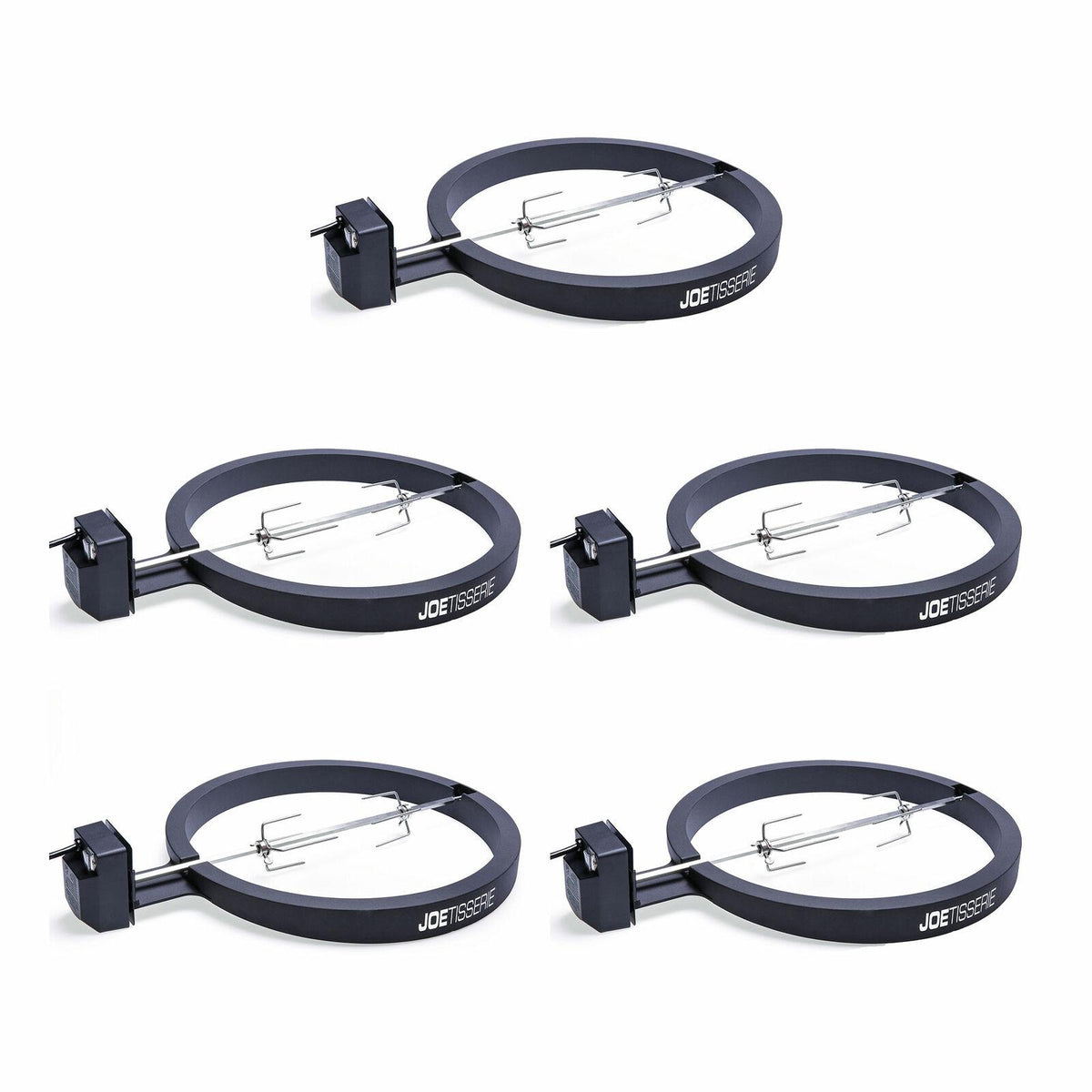 Kamado Joe JoeTisserie Big Joe Grill Spit Rod and Forks Rotisserie (5 Pack)