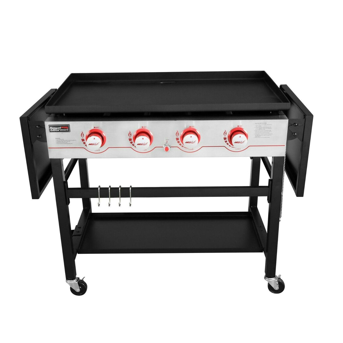 Royal Gourmet 4-Burner 36-Inch Flat Top Propane Gas Griddle GB4000