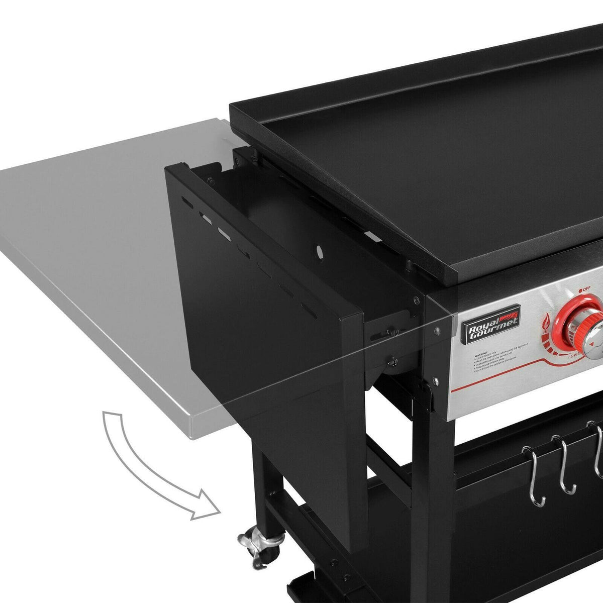 Royal Gourmet 4-Burner 36-Inch Flat Top Propane Gas Griddle GB4000