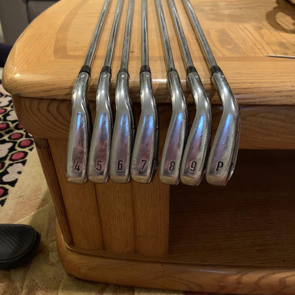Used Right Handed Apex Pro 16 Stiff Flex Steel Shaft Iron Set