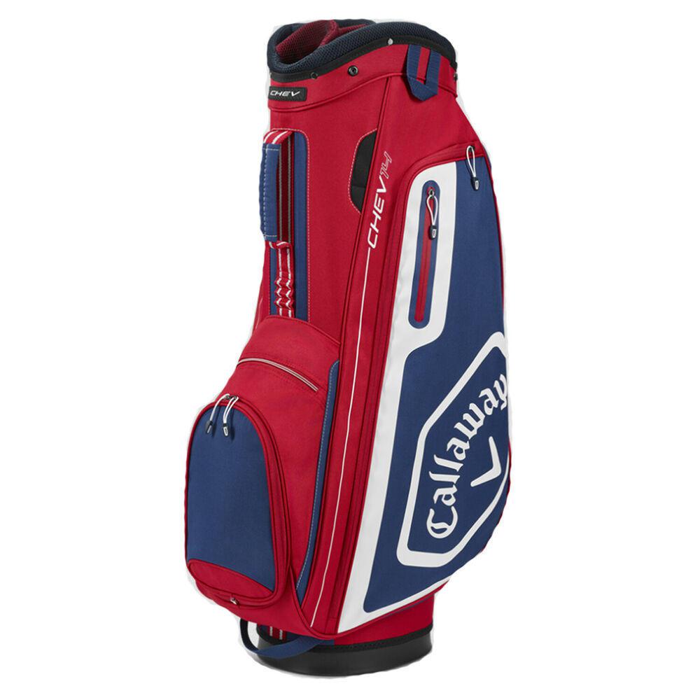 NEW Callaway Golf Chev 14 Red/Navy 14-Way Golf Cart Bag