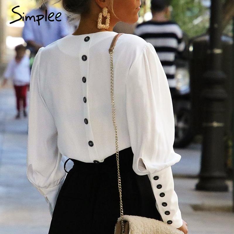 Women's Clothing - Women's Fashion Vneck Blouse