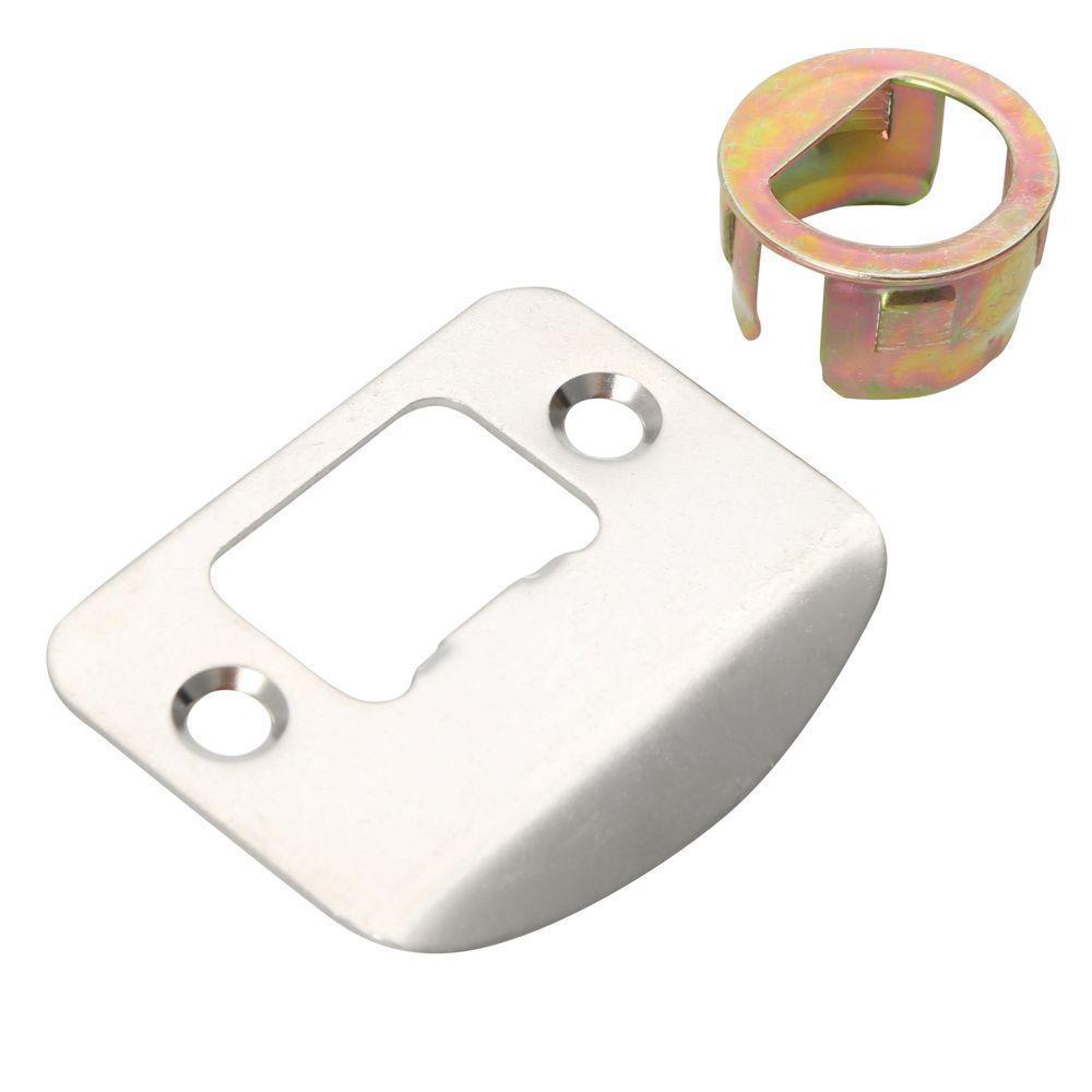Naples Satin Nickel Hall and Closet PassaDoor Lever