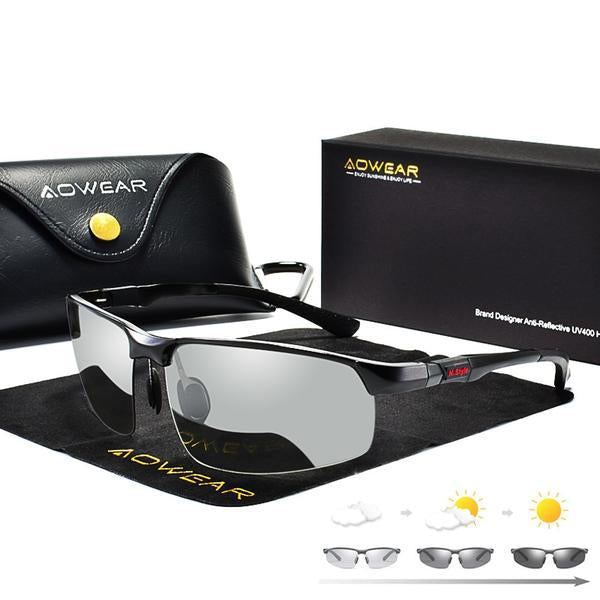 Men's Aluminum Magnesium Polarized Sunglasses