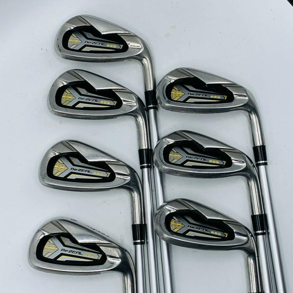 Honma Be Zeal Irons #5-11 Graphite Vizard 48 Stiff Flex RH