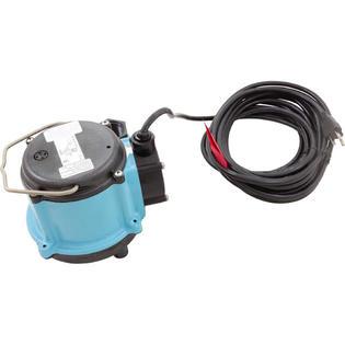 Manufacturing Pump, Sump, 8-CIM, 4/10hp, 115v, 45 GPM, 25ft Cord