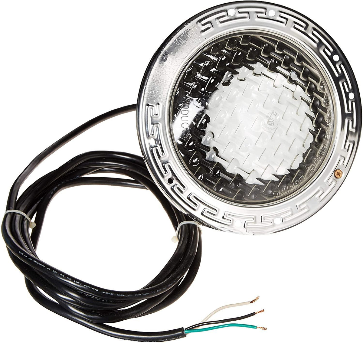 Pentair 78451100 Amerlite 15' Cord 500W 120V with Stainless Steel Face Ring