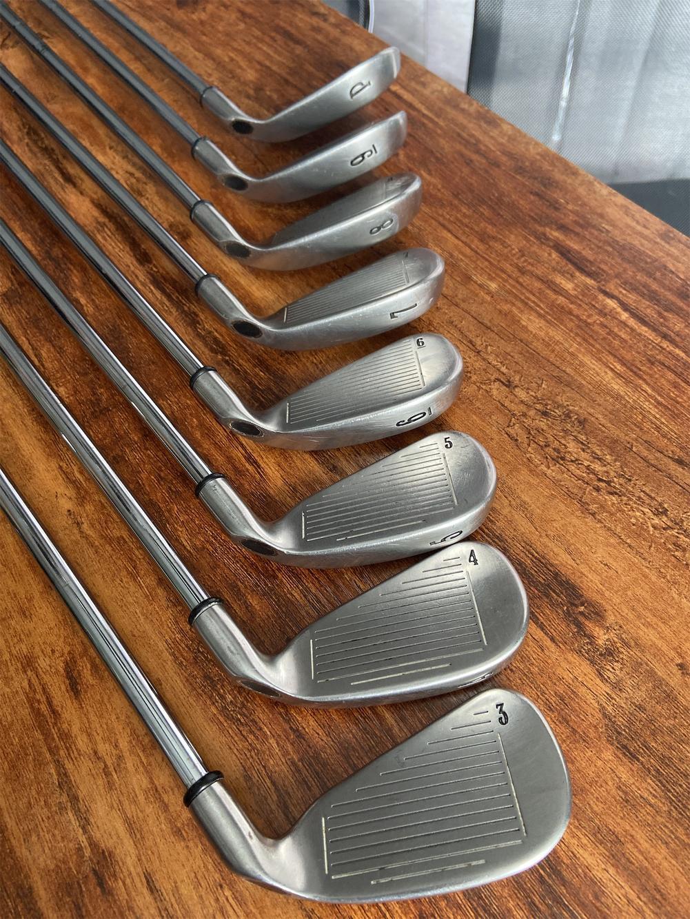 Men's Left Hand X-14 Stiff Flex Steel Shaft Iron Set