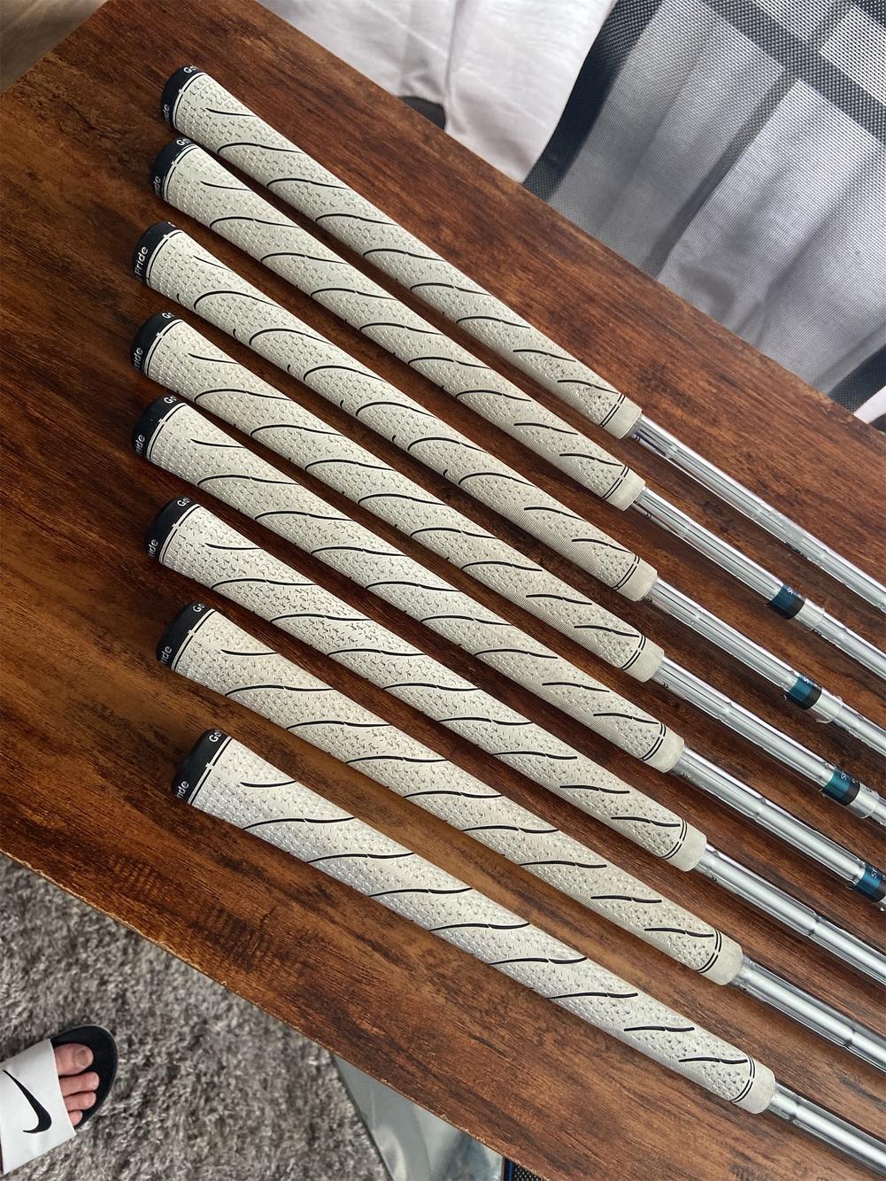 Men's Left Hand X-14 Stiff Flex Steel Shaft Iron Set
