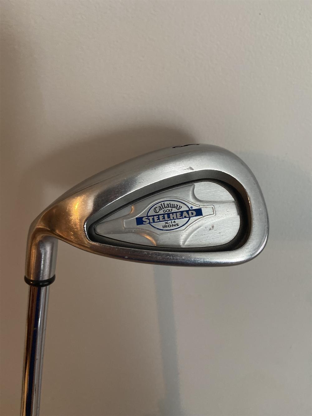 Men's Left Hand X-14 Stiff Flex Steel Shaft Iron Set