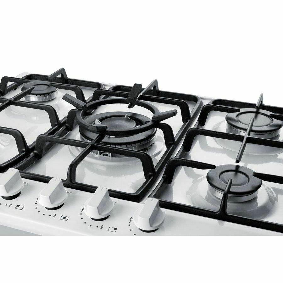 Summit GC5271WTK30 5 Sealed Burners Gas Cooktop in White