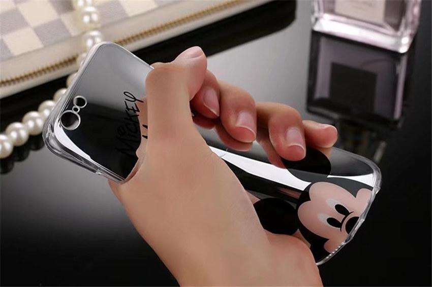 Phone Case - Ultra Thin Clear Mirror Cute Case For Samsung Galaxy S9 S8 Note8