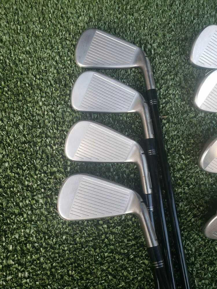 TaylorMade M5 4-PW+A Iron Set, LH, Mit Kuro Kage 80 Stiff Graphite- Excellent!