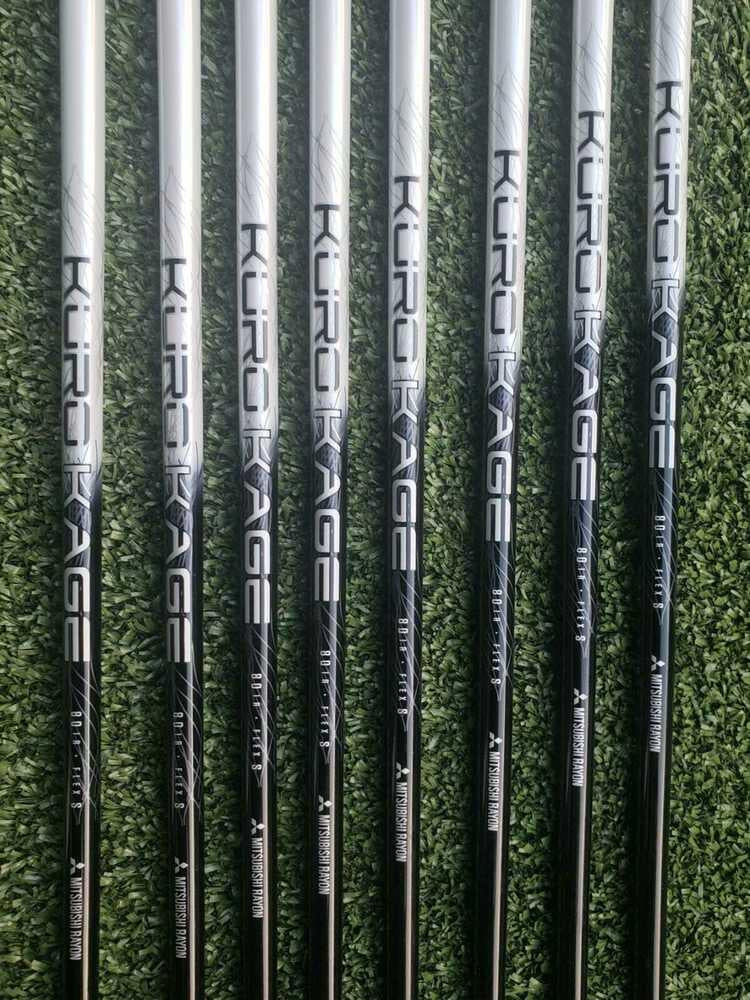 TaylorMade M5 4-PW+A Iron Set, LH, Mit Kuro Kage 80 Stiff Graphite- Excellent!