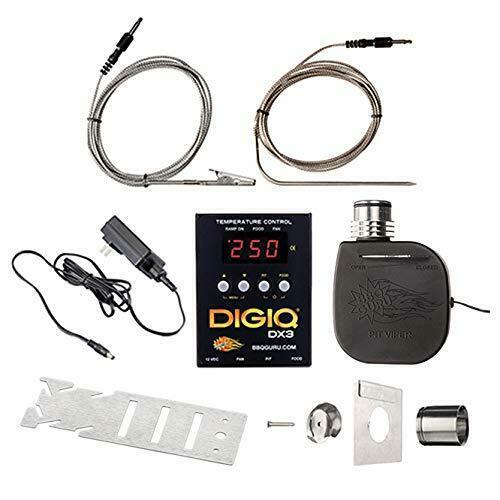 DigiQ DX3 BBQ Temperature Controller and Digital Meat Thermometer for Big