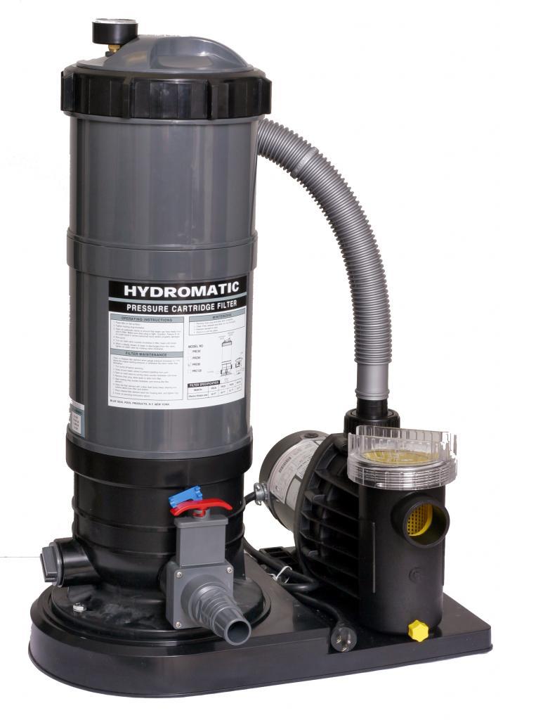 120-Square Feet Cartridge Filter System with 1.5 HP Pump