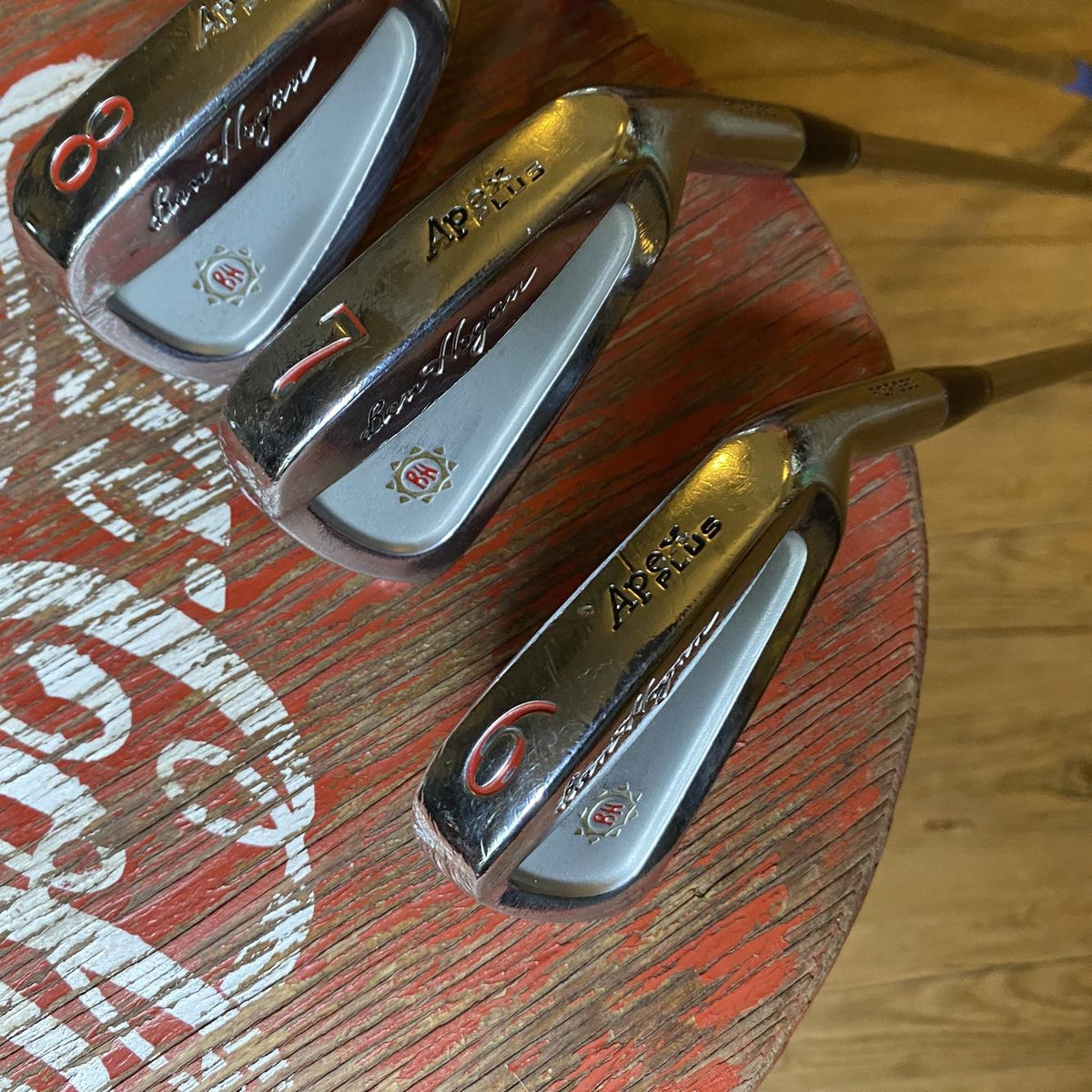 Men's Right Handed Apex Plus Stiff Flex Graphite/Steel Shaft Iron Set