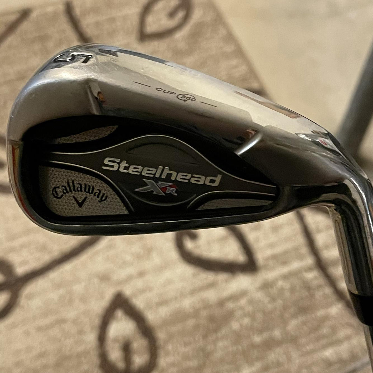 Men's RH Steelhead XR Reg Flex Steel Shaft Iron Set With Cleveland Wedge