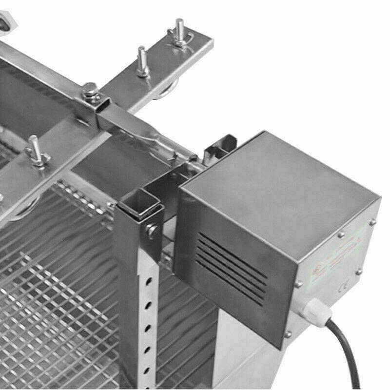 Large BBQ Pig Lamb Spit Roast Roaster Rotisserie Skewer Souvla Pigroast Charcoal