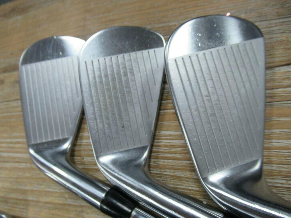 TITLEIST CB 718 FORGED N SET 5-PW PROJECT X PRECISION 6.0 STIFF F STEEL