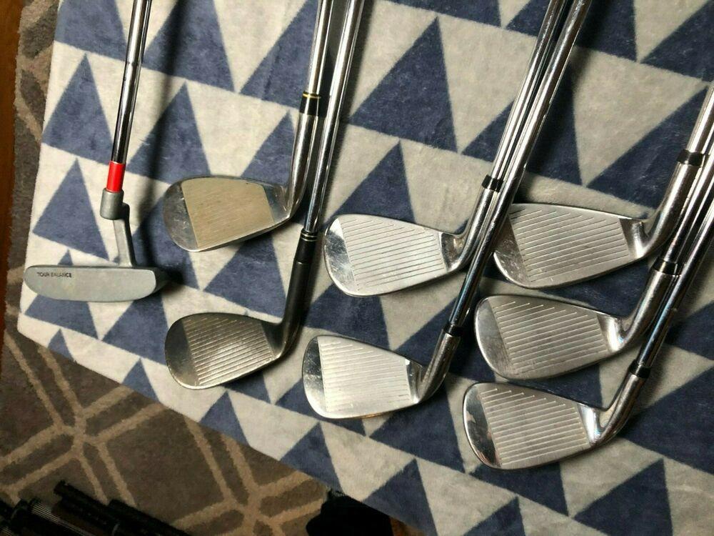 Nice High End Mens Complete Golf Club Set & Bag, Right Handed + Extras
