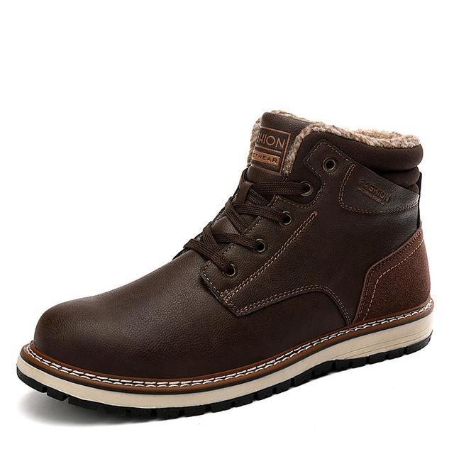 Shoes - New Fashion Winter Men's Warm Plush Snow Boots