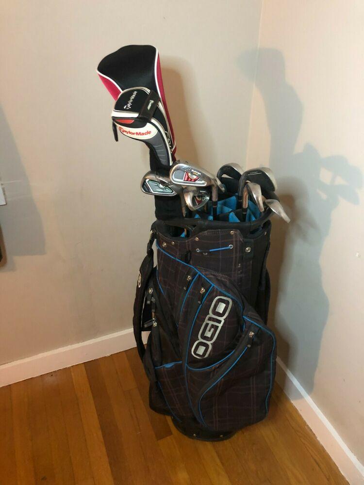TaylorMade Complete Golf Club Set & Nice Ogio Bag, Right Handed
