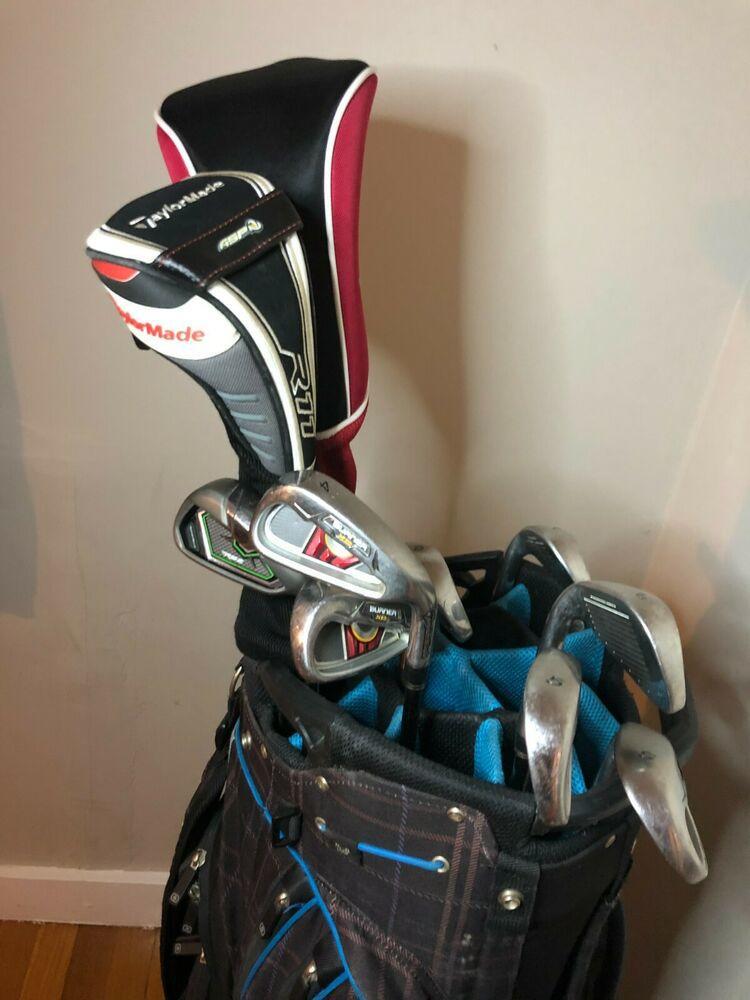 TaylorMade Complete Golf Club Set & Nice Ogio Bag, Right Handed