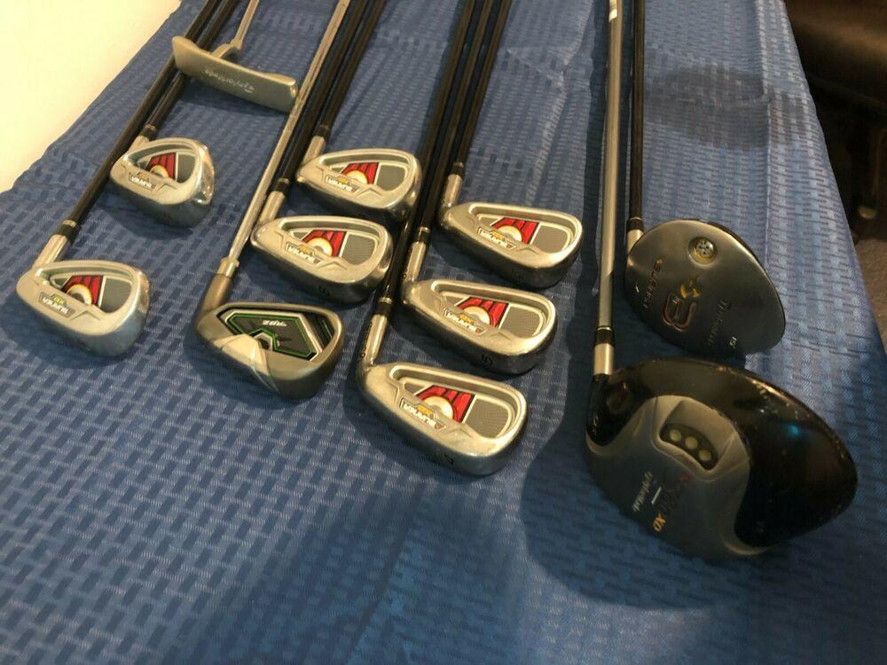TaylorMade Complete Golf Club Set & Nice Ogio Bag, Right Handed
