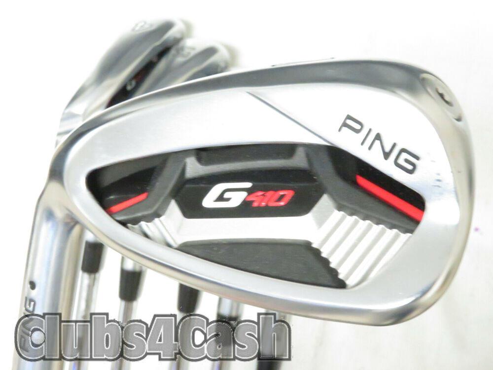 PING G410 Irons Black Dot AWT 2.0 Regular Flex 4-P .. LEFT LH