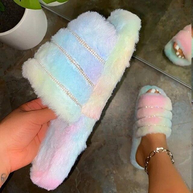 New Plush Women Casual Comfortable Flip Flops