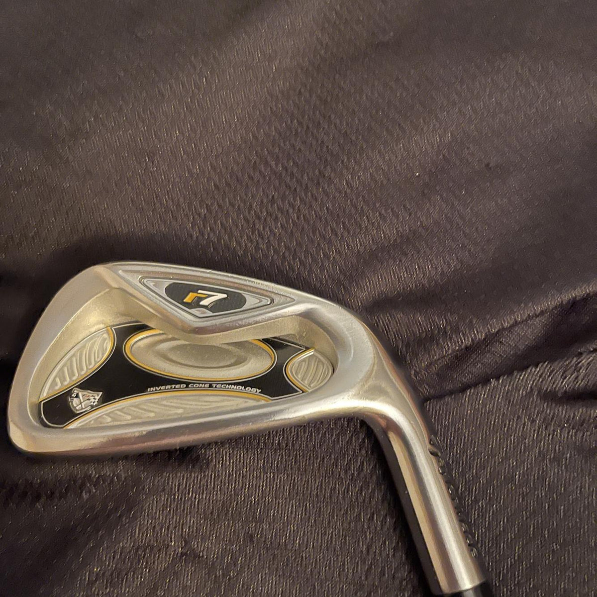 Men's Right Handed R7 Stiff Flex Steel Shaft Iron Set