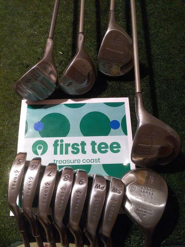 Nancy Lopez Ladies Albany Series 100 & 250 Oversize Full set (5-SW,3,5,7,9,11W)