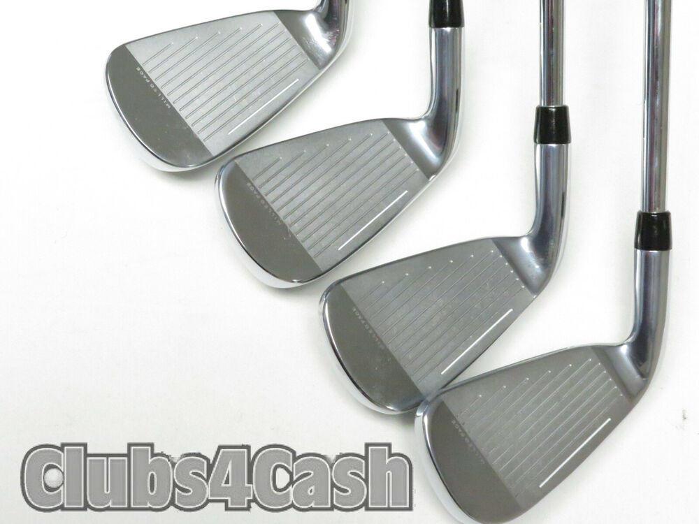 COBRA King SpeedZone Irons Dynamic Gold S300 Stiff 4-P w/connect .. CLEAN
