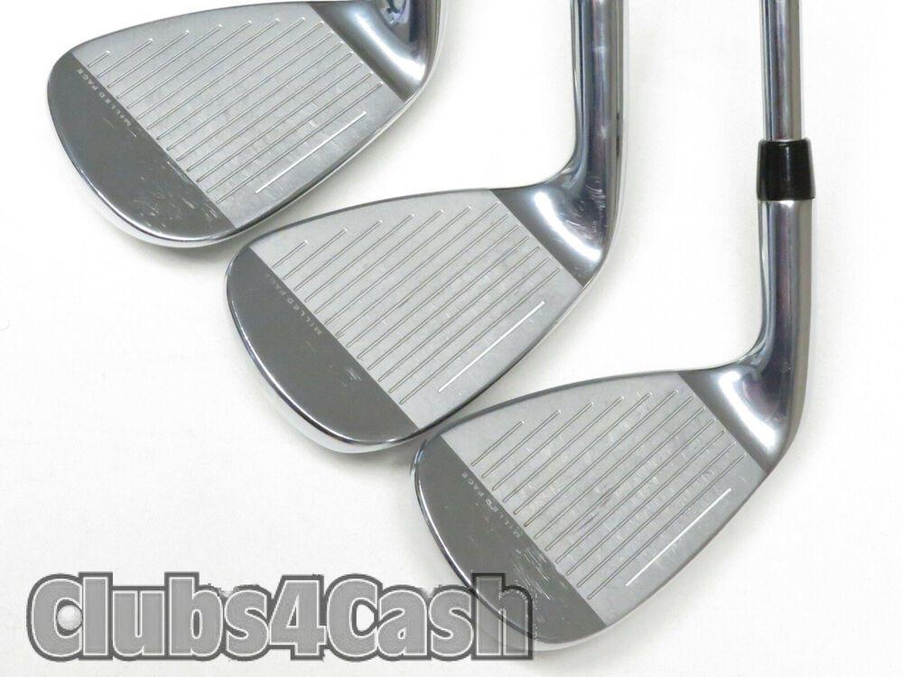 COBRA King SpeedZone Irons Dynamic Gold S300 Stiff 4-P w/connect .. CLEAN