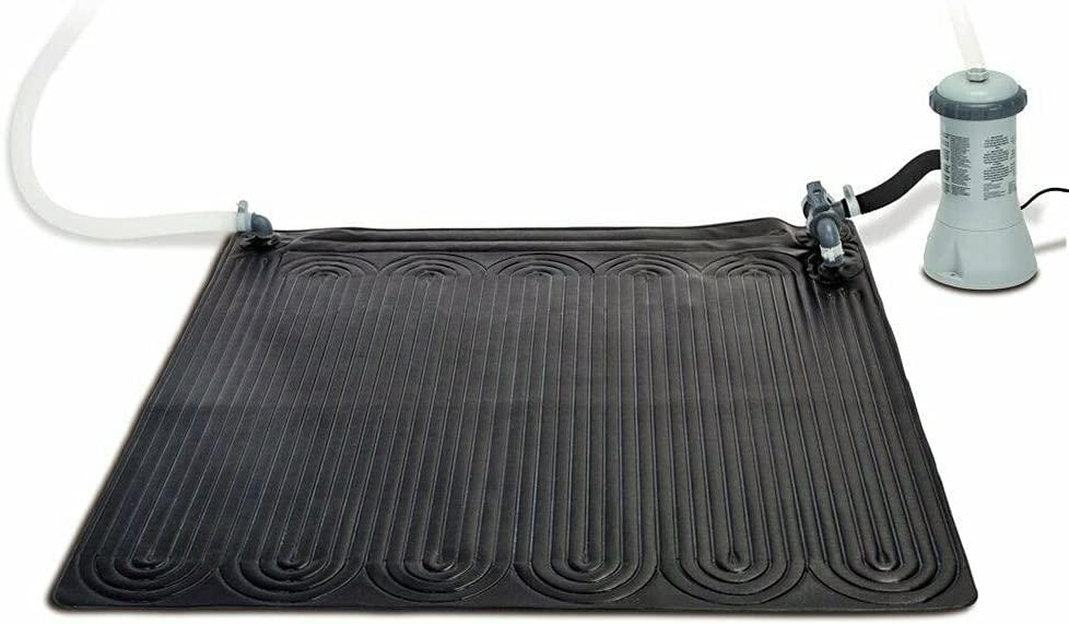 Above Ground Swimming Pool Water Heater Solar Mat for 28685E, Black (2 Pack)
