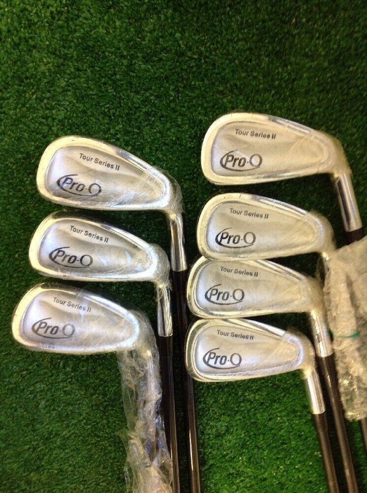 Pro-O Tour Series-II Iron Set 4-PW With Regular Graphite Shafts (NEW)