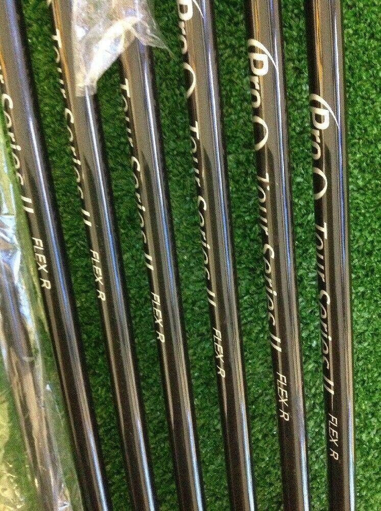 Pro-O Tour Series-II Iron Set 4-PW With Regular Graphite Shafts (NEW)