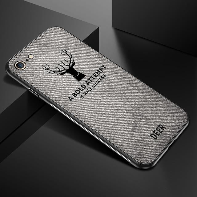 Ultra Thin Cloth Soft Case For iPhone Series