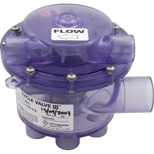 Cycle Valve, Hydro-Air/BWG, 1/2"s, 6 Port, 1"s Inlet