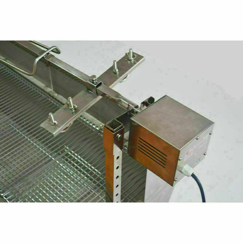 89cm BBQ Pig Lamb Spit Roast Roaster Rotisserie Charcoal Barbecue BBQ Grill USA!